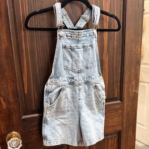 Light Blue Denim Overalls
